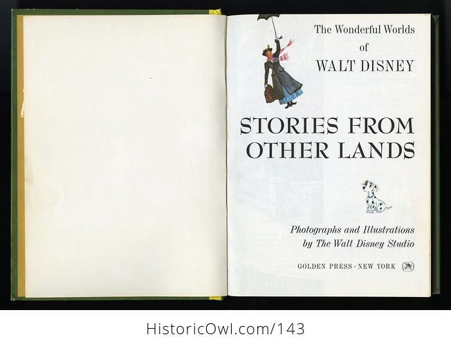 Vintage Childrens Book Walt Disneys Stories from Other Lands C1965 - #NotxoCWsjIw-4