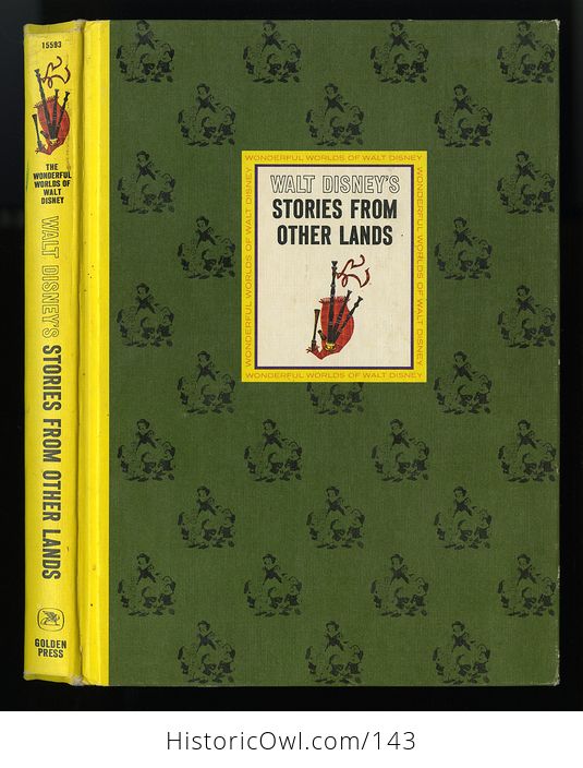 Vintage Childrens Book Walt Disneys Stories from Other Lands C1965 - #NotxoCWsjIw-1