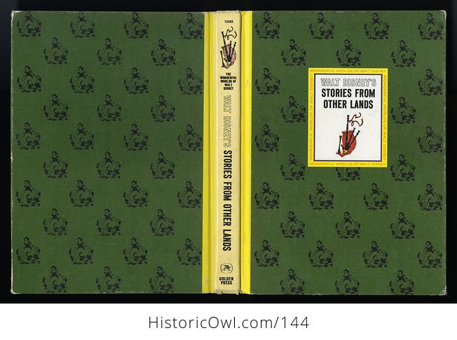 Vintage Childrens Book Walt Disneys Stories from Other Lands C1965 - #baUGIrciopc-6