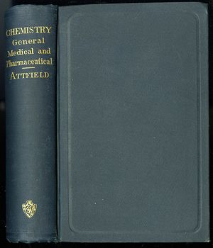 Vintage Illustrated Book Chemistry General Medical and Pharmaceutical by John Attfield C1894 #hpcxEfCScAA
