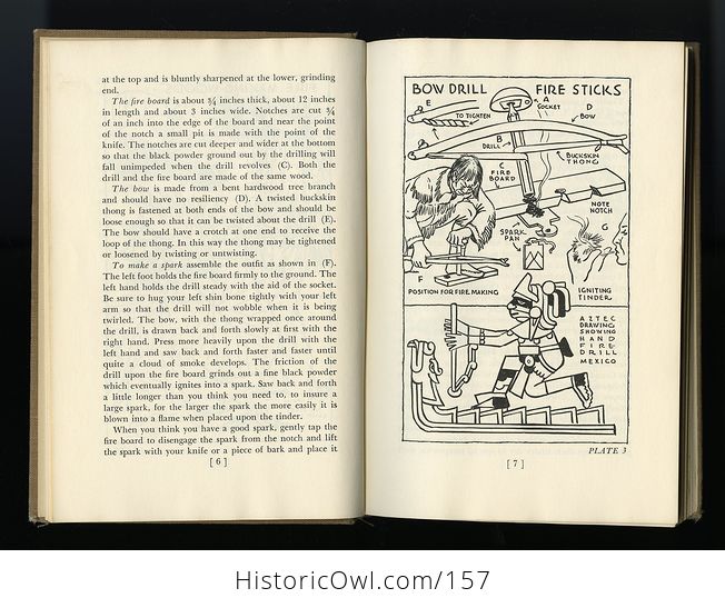 Vintage Illustrated Book Council Fires by Ellsworth Jaeger C1949 - #G82GEtcOLu8-6