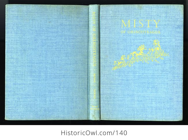 Vintage Illustrated Book Misty of Chincoteague by Marguerite Henry C1963 - #UsOjNQ3SR8M-4