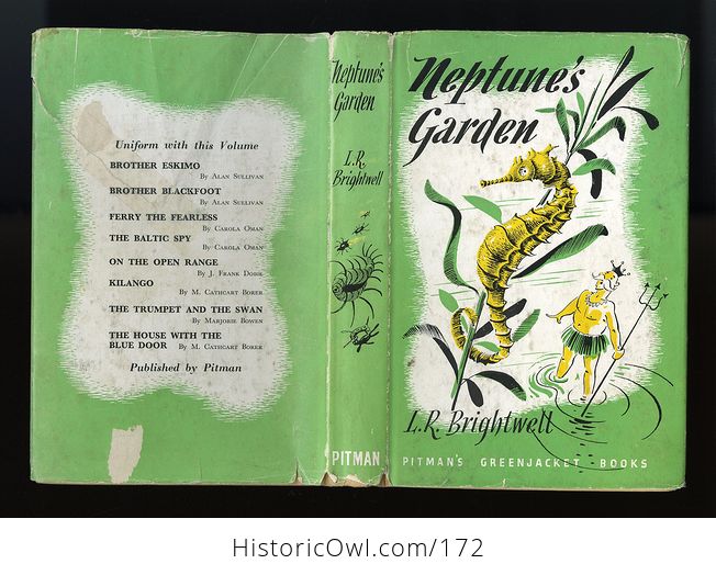 Vintage Illustrated Book Neptunes Garden by L R Brightwell C1947 - #tx9wxOfIDOA-12