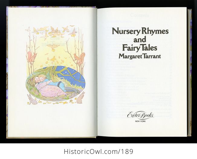 Vintage Illustrated Book Nursery Rhymes and Fairy Tales by Margaret Tarrant C1983 - #t3JHlZnFB1k-7