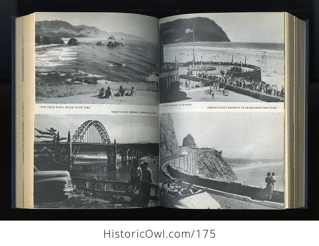 Vintage Illustrated Book Oregon End of the Trail Compiled by Workers of the Writers Program of the Work Projects Administration in the State of Oregon C1951 - #yKl6tNbaGEE-4