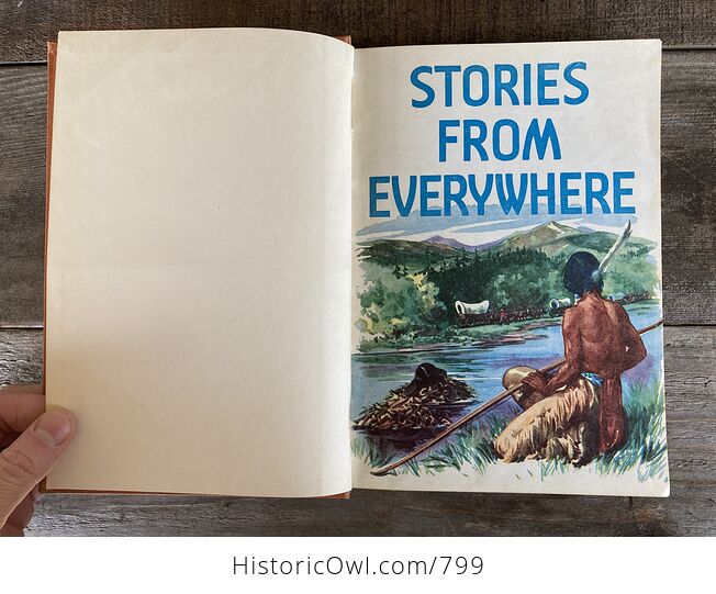 Vintage Illustrated Book Stories from Everywhere by Guy L Bond California State Series C1954 - #wAHRyf0h4gg-4