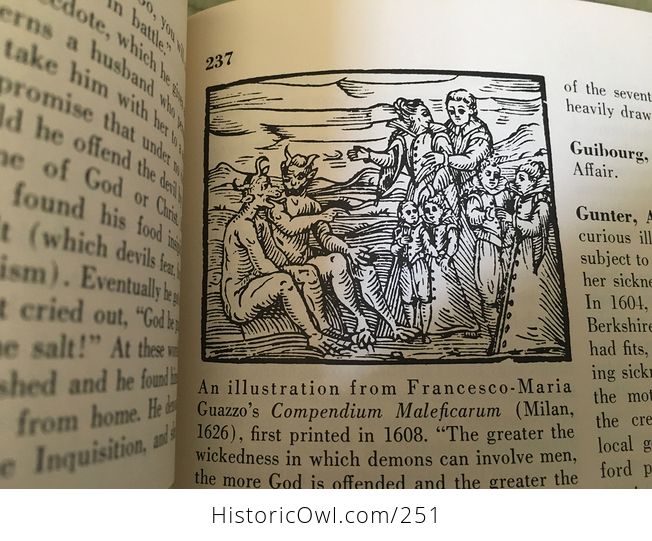 Vintage Illustrated Book the Encyclopedia of Witchcraft and Demonology by Rossell Hope Robbins Copyright 1959 - #pHlhG24EHqQ-10