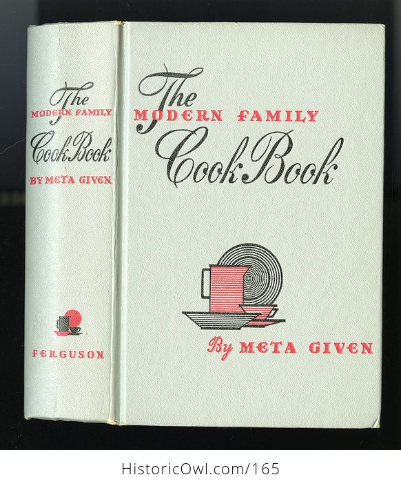 Vintage Illustrated Book the Modern Family Cook Book by Meta Given C1953 - #ujFYKoJUtnk-1