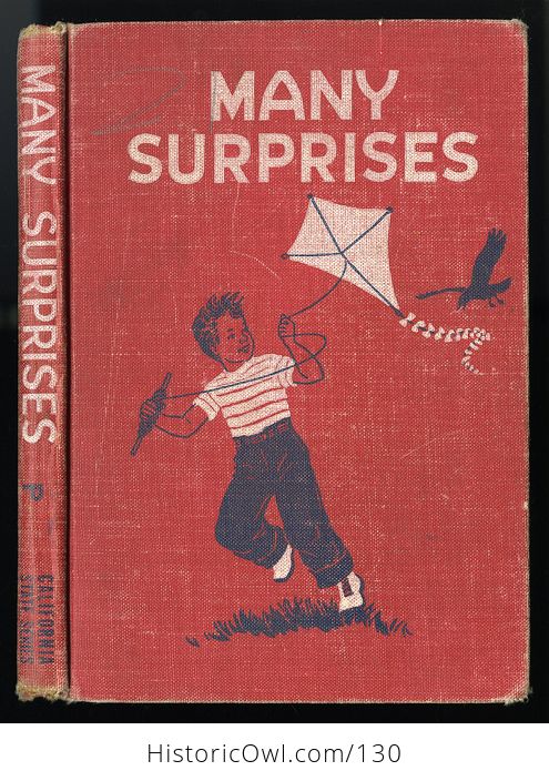 Vintage Illustrated Childrens Book Many Surprises by Guy Bond Grace Dorsey Marie Cuddy and Kathleen Wise C1954 - #E2TcuGQe1vw-1