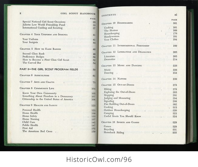 Vintage Illustrated Girl Scout Handbook Intermediate Program 1947 - #pNI5JDmaRiI-6