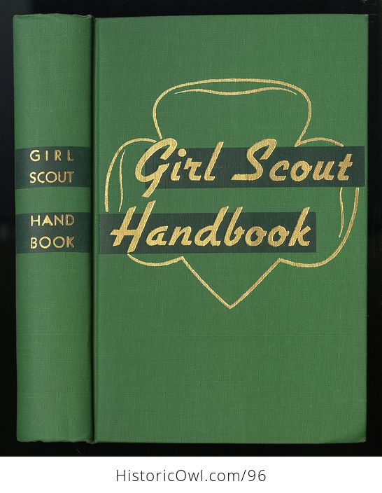 Vintage Illustrated Girl Scout Handbook Intermediate Program 1947 - #pNI5JDmaRiI-1