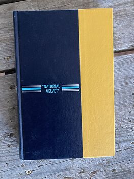 Vintage National Velvet Illustrated Book by Enid Bagnold William Morrow and Company C1963 #93ucDBJstYw