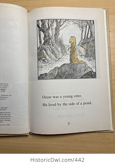 Vintage Oscar Otter Book by Nathaniel Benchley Illustrated by Arnold Lobel an I Can Read Book C1966 - #56aFY2lw2e0-4