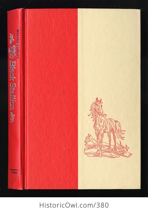 Vintage the Black Stallion Illustrated Book by Walter Farley Random House C1968 - #RJZ1Q0Zwmtk-1