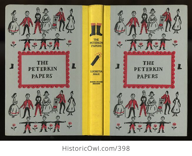 Vintage the Peterkin Papers Illustrated Book by Lucretia P Hale Junior Deluxe Editions C1955 - #389QvTiyfP4-7
