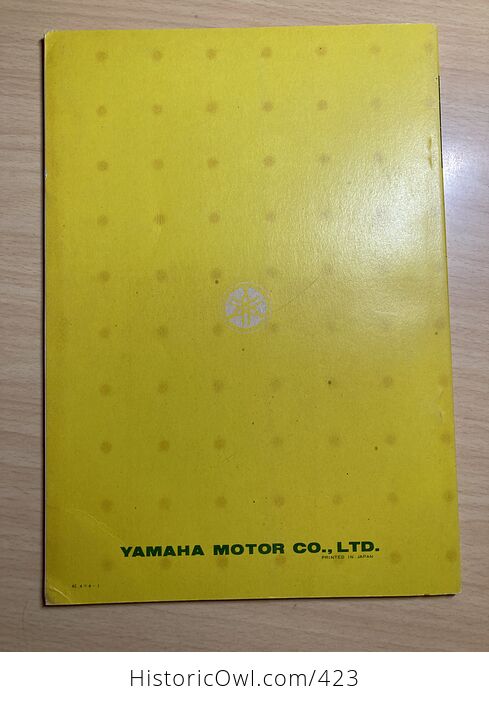 Vintage Yamaha Service Manual Ycs 1 180 - #C2DNeCjY0wM-2
