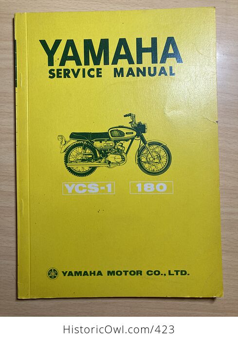 Vintage Yamaha Service Manual Ycs 1 180 - #C2DNeCjY0wM-1