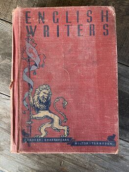 Well Loved English Writers Book by Tom Peete Cross Reed Smith Elmer Stauffer and Elizabeth Collette C1945 #dkt9R0dXb8A