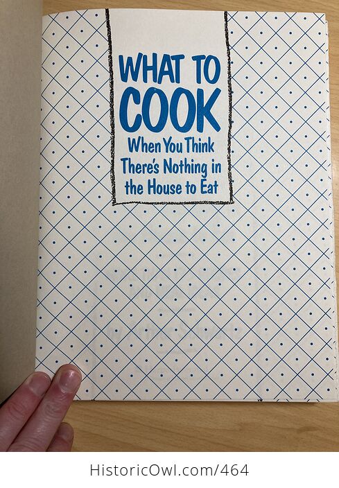 What to Cook when You Think Theres Nothing in the House to Eat by Arthur Schwartz C1992 - #YvLAmqYPE4o-5