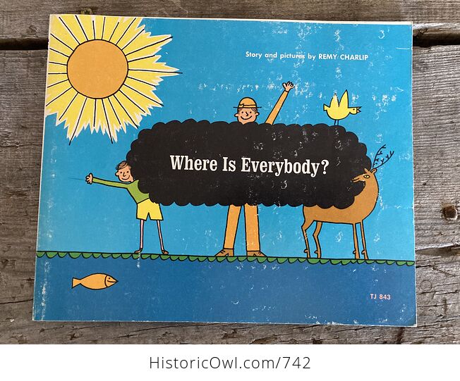 Where Is Everybody Story Book and Pictures by Remy Charlip C1957 - #3KUyd2e63nI-1
