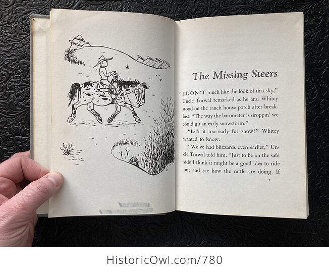 Whiteys New Saddle Vintage Book Written and Illustrated by Glen Rounds - #i6PTGFRAqQs-7
