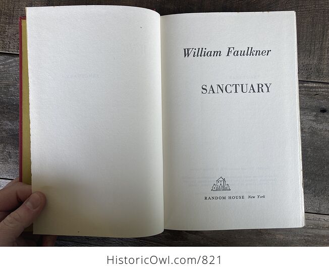 William Faulker Book Set As I Lay Dying Sanctuary the Sound and the Fury Random House C1950s - #VEgmOkQKRJQ-10