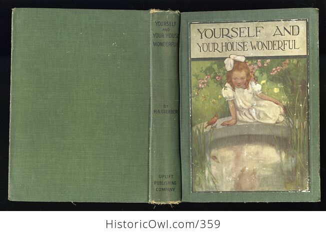 Yourself and Your House Wonderful Antique Illustrated Book by H a Guerber C1913 - #FXubTn939jg-8